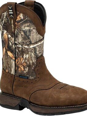 Cody James Xero Gravity Lite Camo 11" Western Work Boots Men's 9D